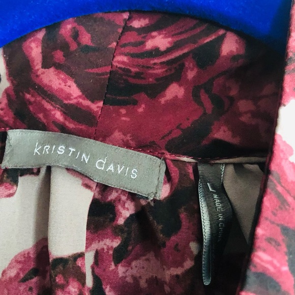 Kristin Davis Flower Blow Shirt - Picture 7 of 10